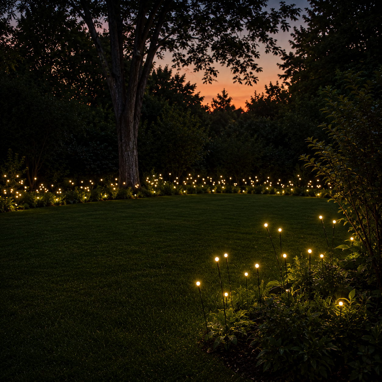 Firefly-Gartenlichter
