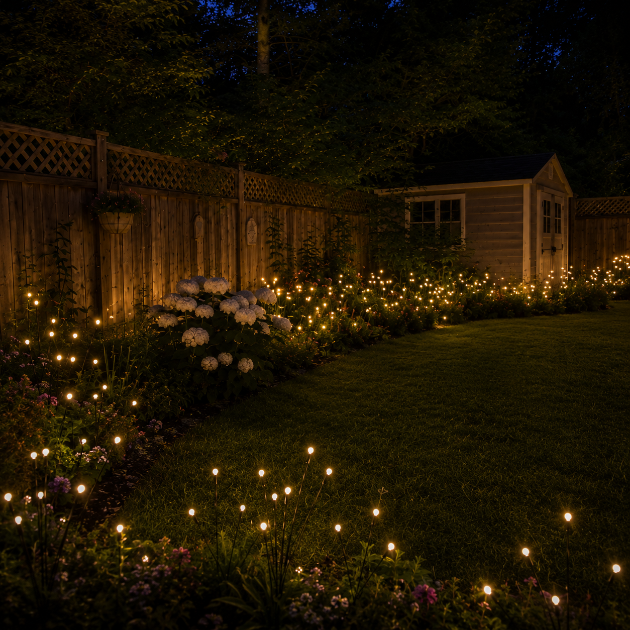 Firefly-Gartenlichter